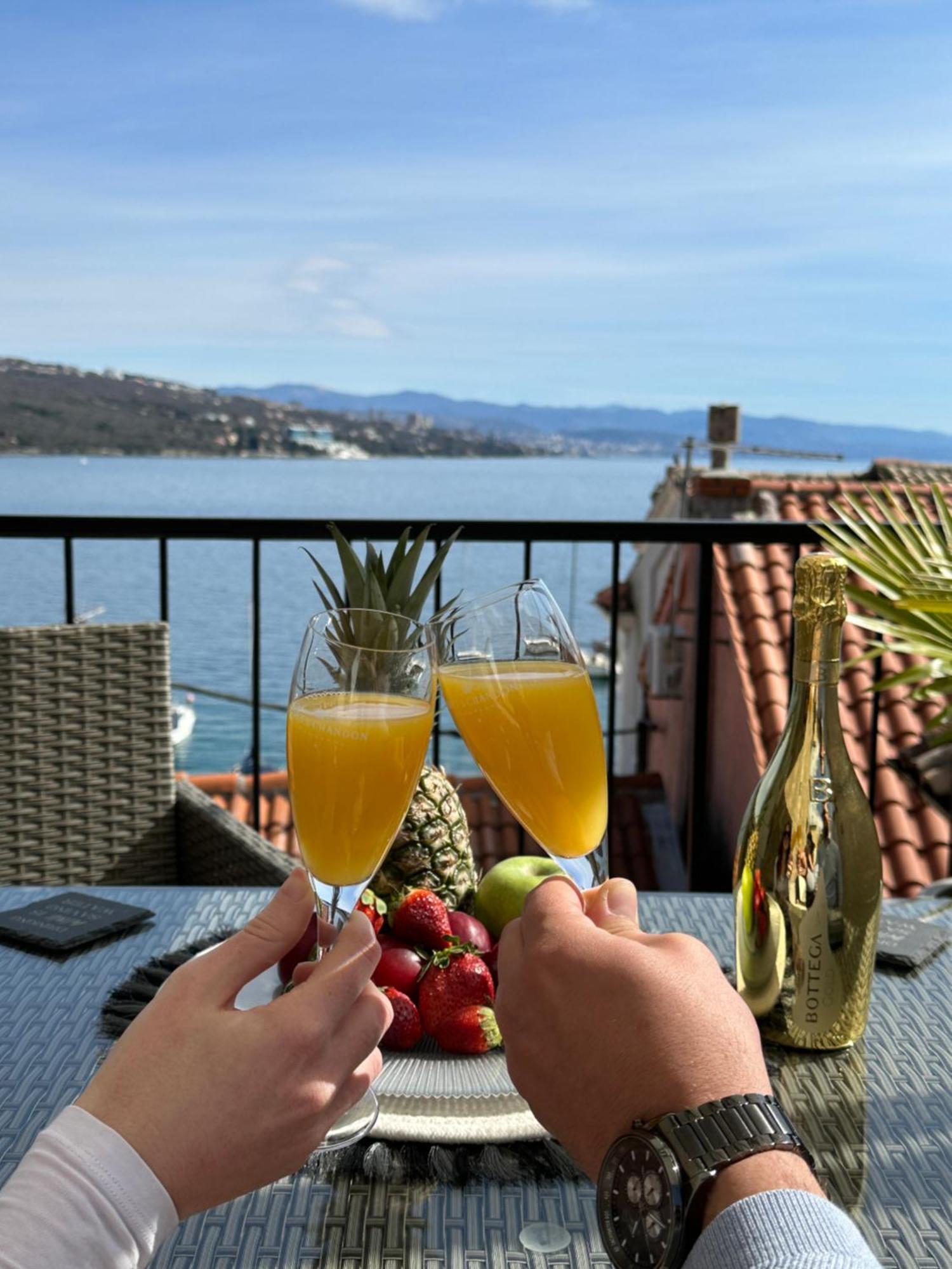 Villa Volos Apartment Karmen With Roof Terrace, Sea View, Free Private Parking Abbázia Kültér fotó